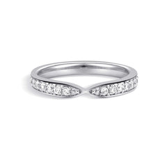 Halo Dip Contour Ring