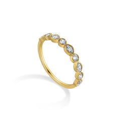 Elara Marquise Dot Ring