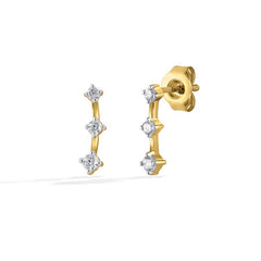 Orion Curve Stud Earrings