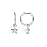 Stella Drop Star Hoops