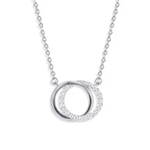 Everlink Duo Circle Necklace