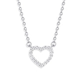 Amoura Open Heart Necklace