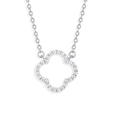 Fleur Radiance Outline Necklace