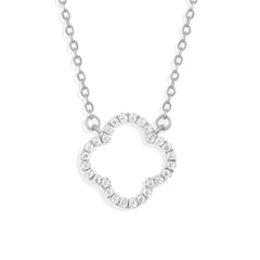 Fleur Radiance Outline Necklace
