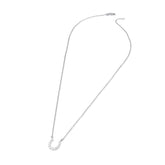 Lucky Gleam Horseshoe Necklace