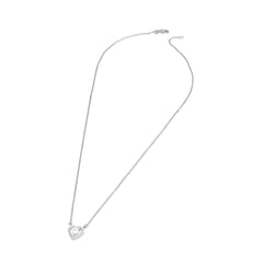 Amoura Halo Heart Necklace