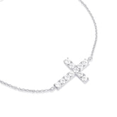 Cross Shaped Radiant Cross Bracelet