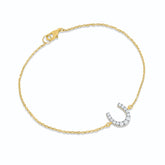Lucky Gleam Horseshoe Bracelet