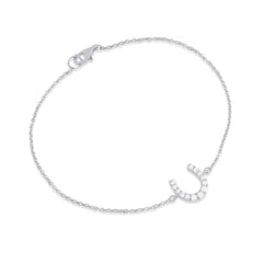 Lucky Gleam Horseshoe Bracelet