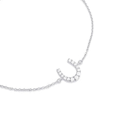 Lucky Gleam Horseshoe Bracelet