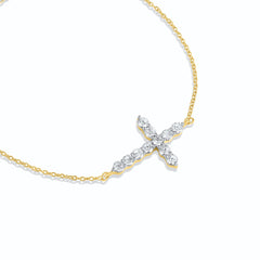 Grace Radiant Cross Bracelet