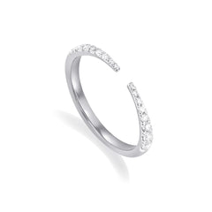 Glint Open Curve Ring