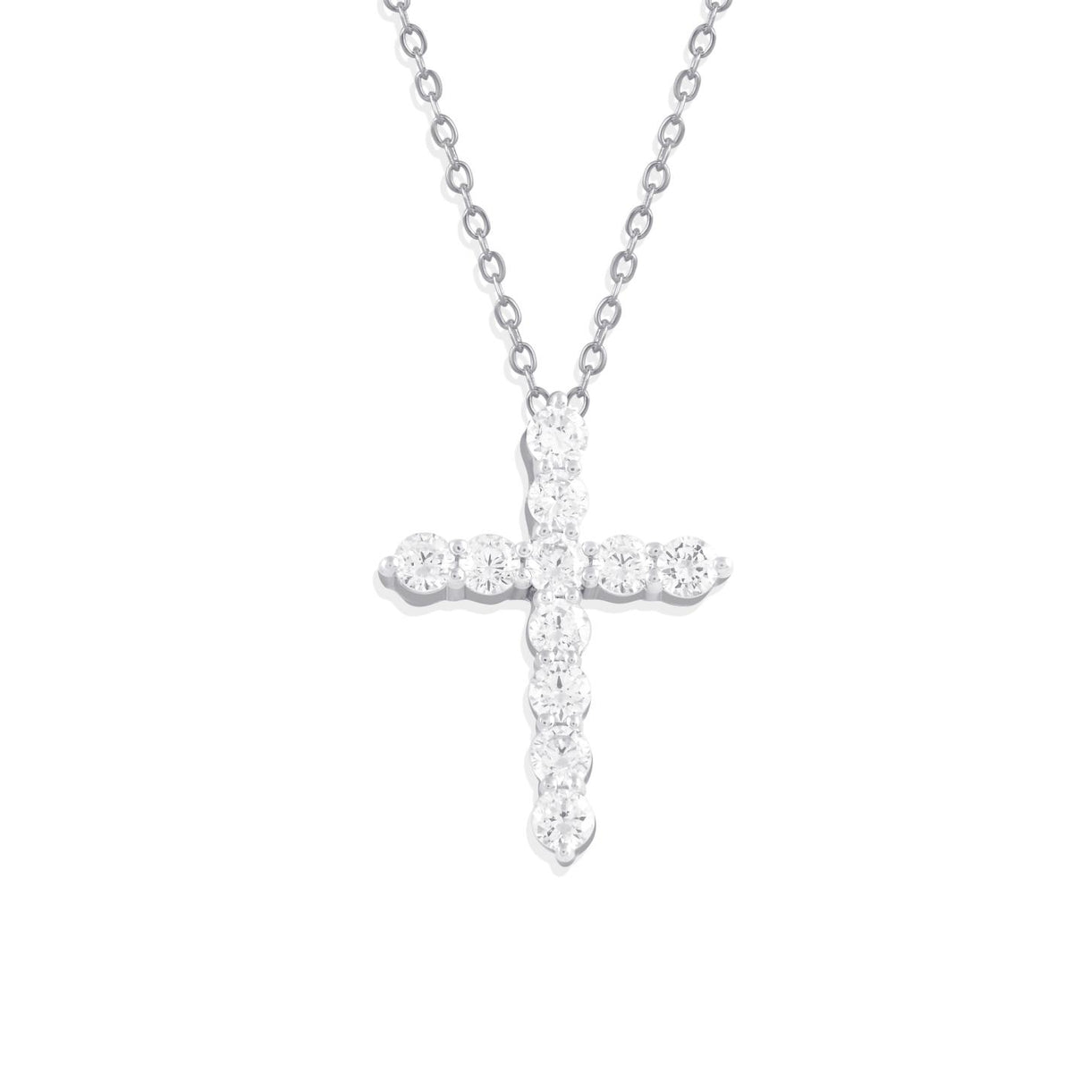 Celeste Cross Pendant Necklace