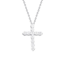 Celeste Cross Pendant Necklace