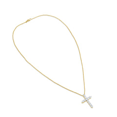 Celeste Cross Pendant Necklace