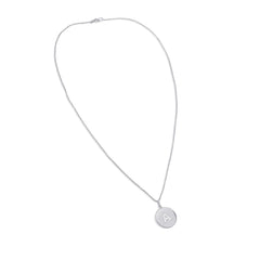 Alpha Glow Initial Pendant – A