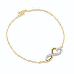 Eternal Heart Infinity Bracelet
