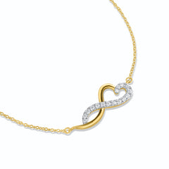 Eternal Heart Infinity Bracelet