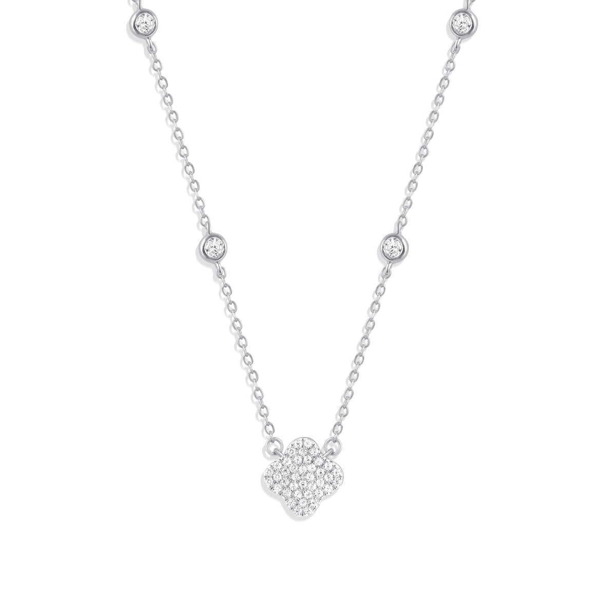 Fleur Harmony Station Necklace