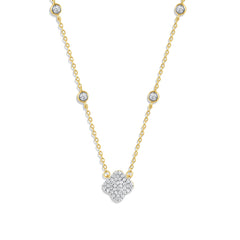 Fleur Harmony Station Necklace