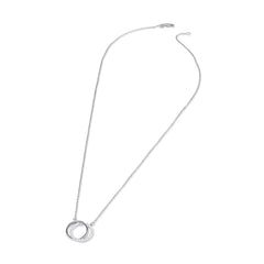 Everlink Duo Circle Necklace