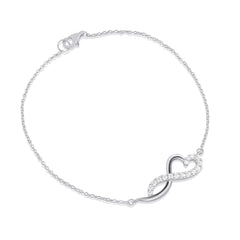 Eternal Heart Infinity Bracelet