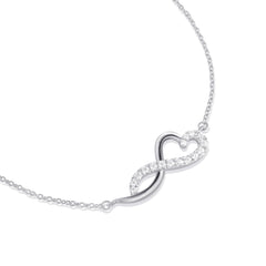 Eternal Heart Infinity Bracelet
