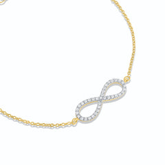 Endless Spark Infinity Bracelet