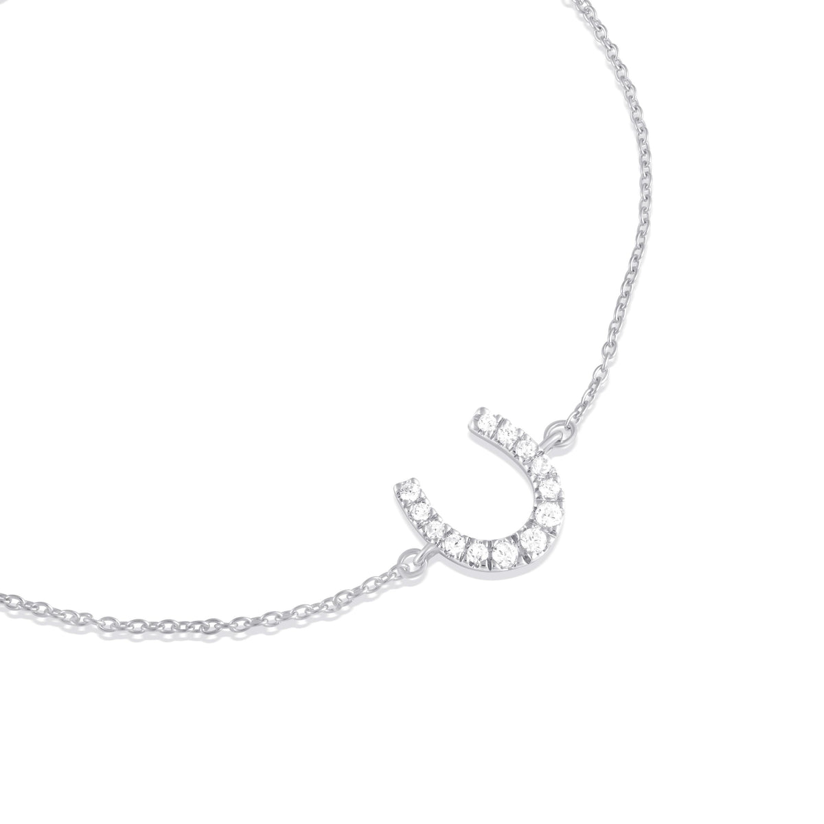 Lucky Gleam Horseshoe Bracelet