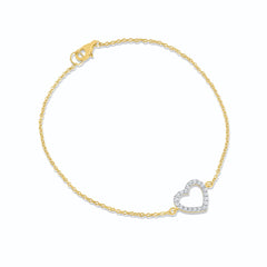 Amoura Sparkle Heart Bracelet