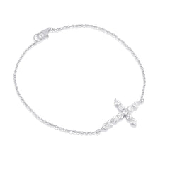 Grace Radiant Cross Bracelet
